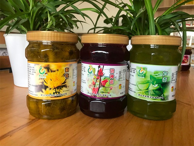 菊花花茶、洛神花花茶、蘆薈花茶